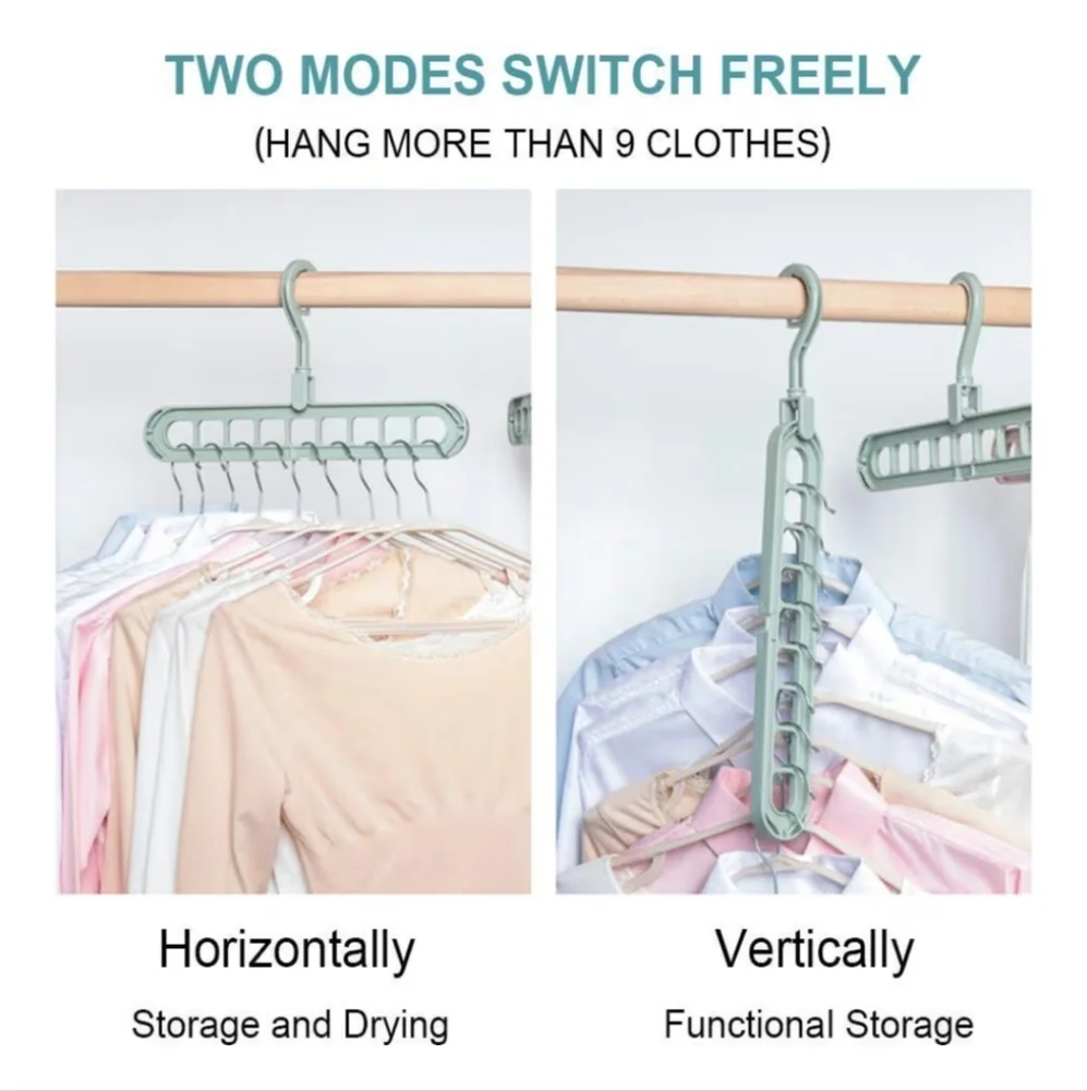 Space-Saving Hanger Set Of 6